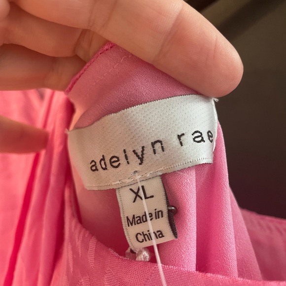 Pink dress size xl short above the knee - Picture 2 of 5